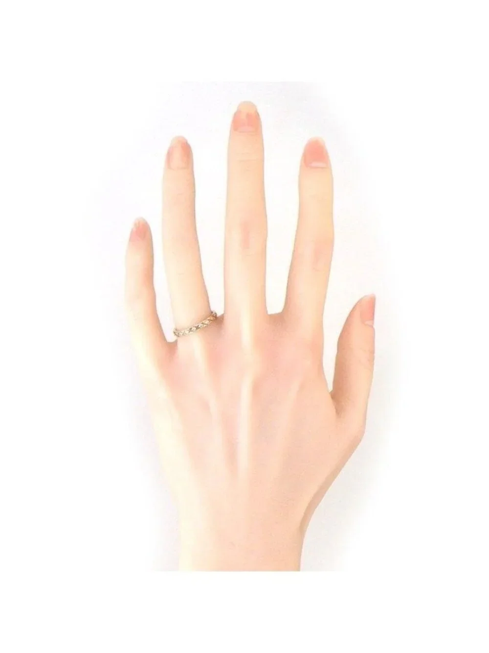 Chanel Ring Coco Crush Points Diamond
